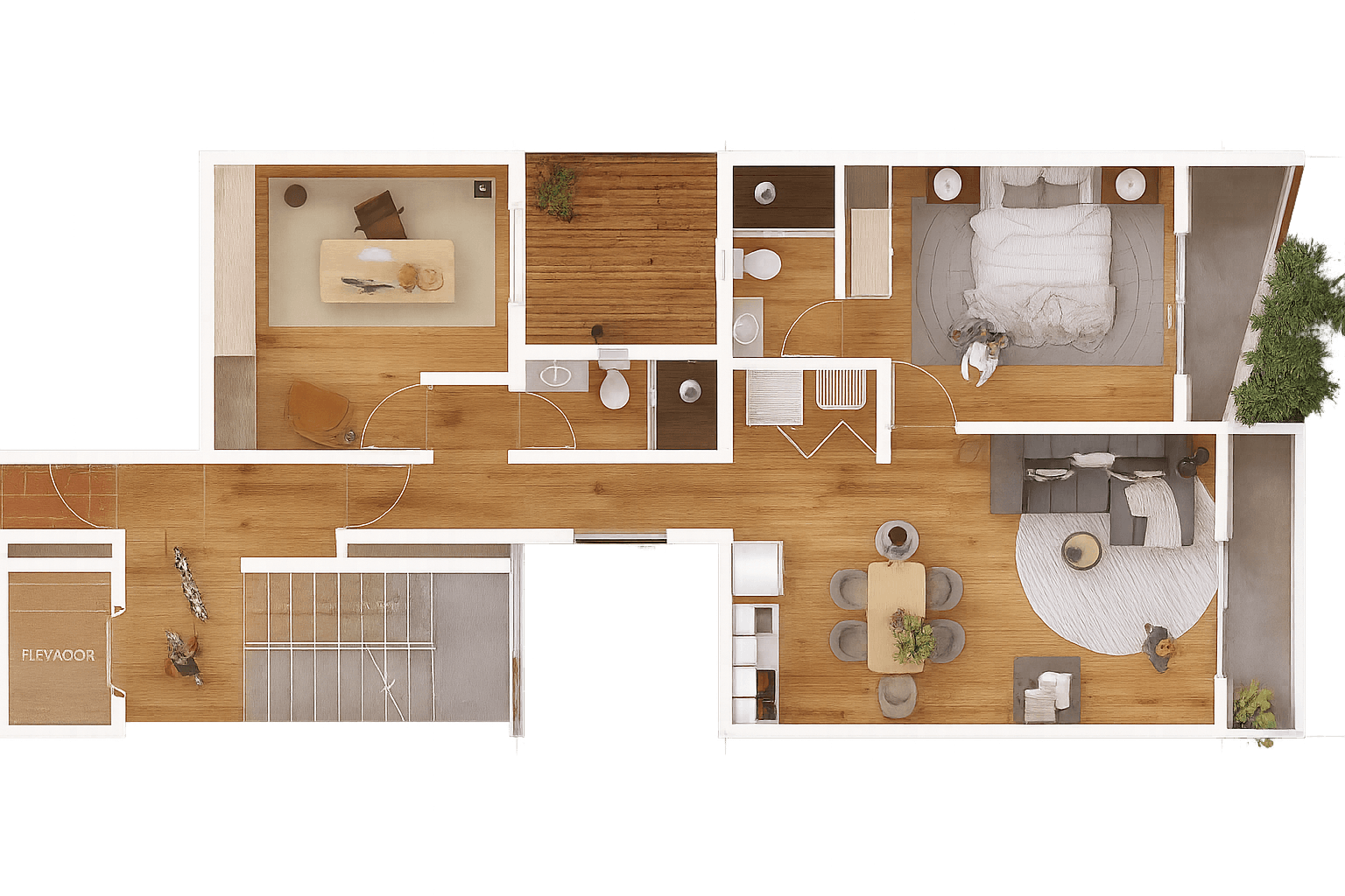 Departamento Agave Azul